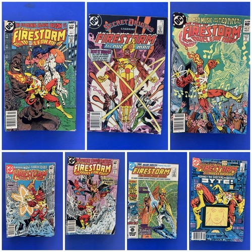 Firestorm the nuclear man - nuclear, x7